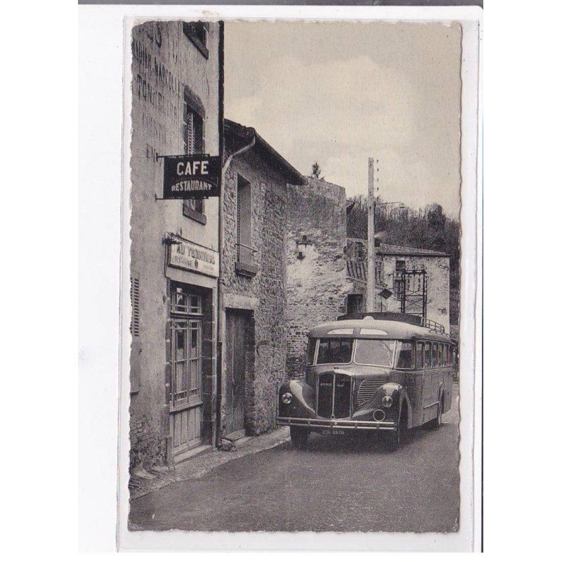 MIREFLEURS - Café Arrêt de l'Autobus - carte - photo - Très bon état
