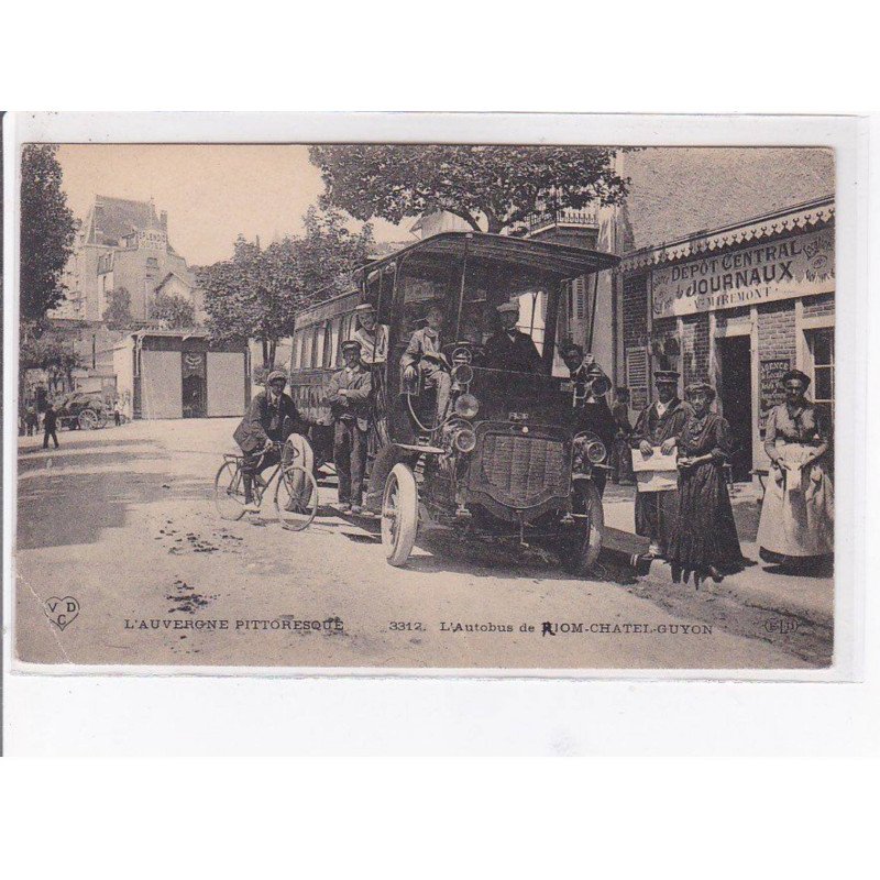 RIOM - L'autobus de Riom-Chatel-Guyon - état