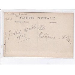 CHATEL-GUYON - Hôtel de France - carte - photo - Très bon état