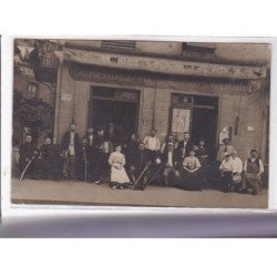 Carte - Photo - Café "Au Rendez vous des Savoyards" - 91 rue Moncey - Très bon état