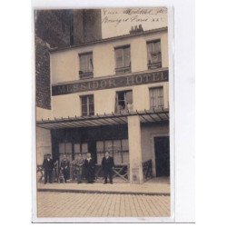 PARIS - carte-photo du Messidor Hotel - 8 rue Michel de Bourges - Très bon état