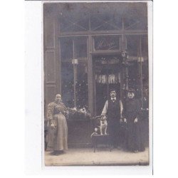 PARIS - carte - photo - P. Mercier - Spécialité de chaussures - 77 rue Saint louis en l'Ile - Très bon état