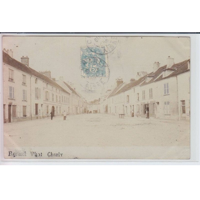 CHARLY - vue d'une rue - très bon état