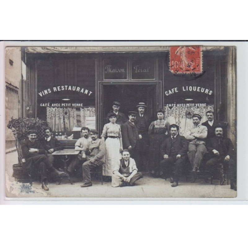 MARLE - café teral, vin restaurant liqueurs - état