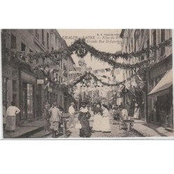 CHALON SUR SAONE : les fêtes du 8 Septembre - très bon état