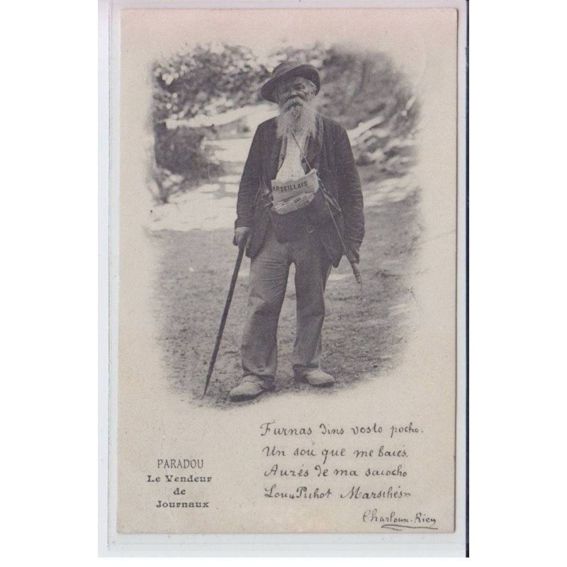PARADOU: le vendeur de journaux - état