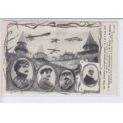 CASTEL-NOVEL-VARETZ: fête aviation 3,4,5 août 1912, Védrines, Chambenois, Didier, Garros, rois de l'air - très bon état