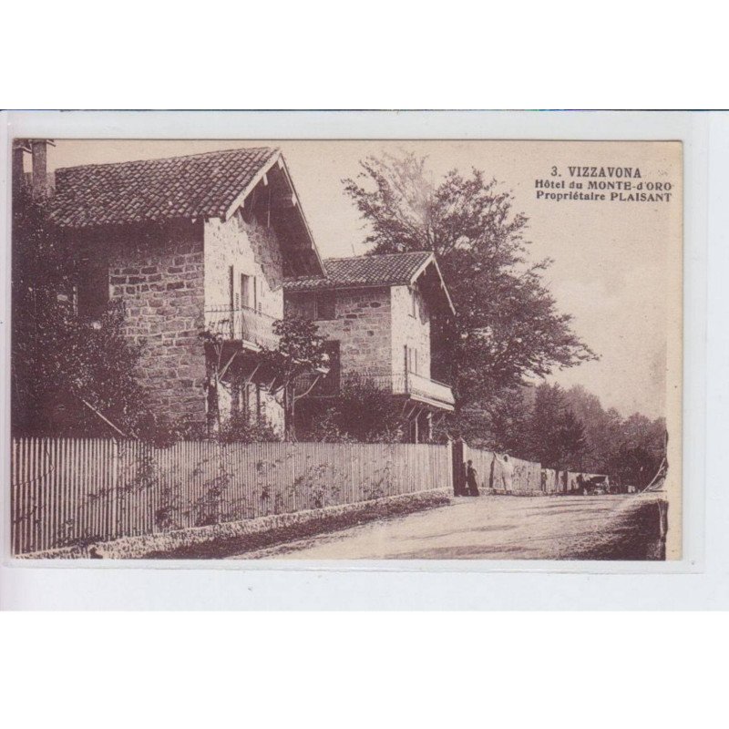 VIZZAVONA: hôtel du monte-d'oro, propriétaire plaisant - très bon état