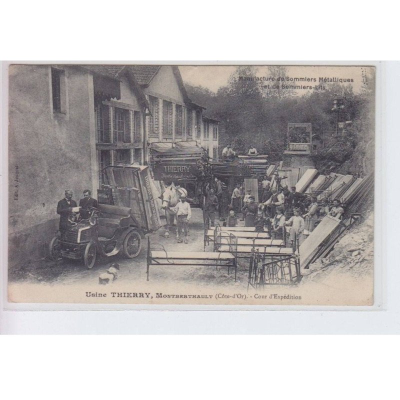 MONTBERTHAULT: cour d'expédition, usine thierry - très bon état