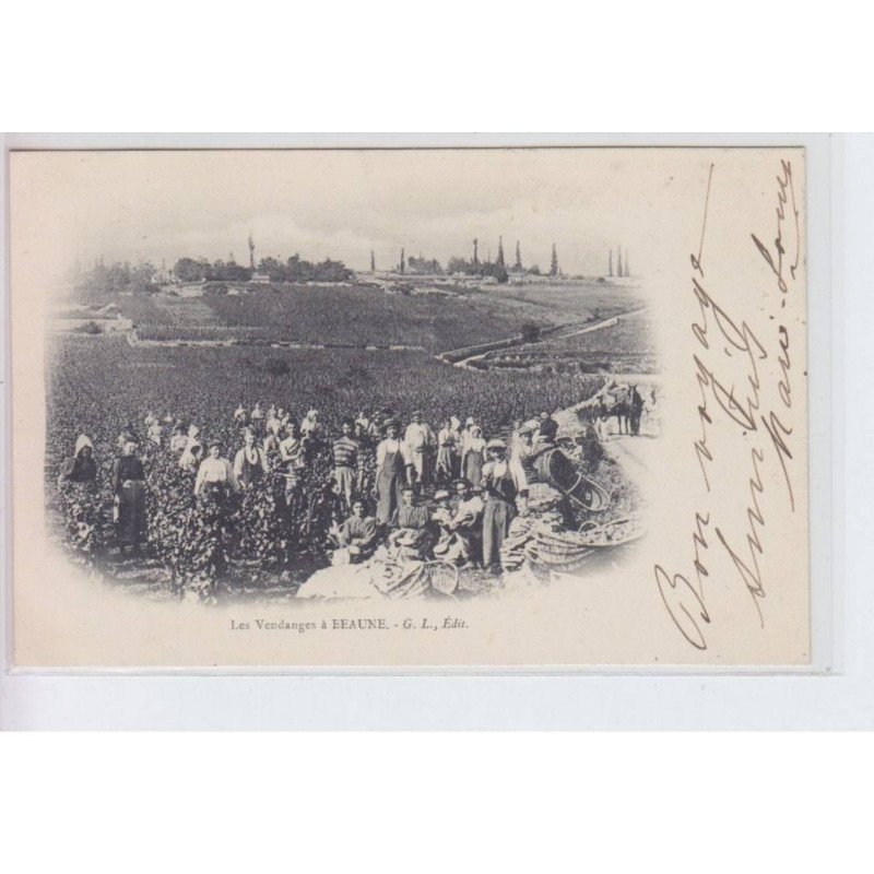 BEAUNE: les vendanges - très bon état