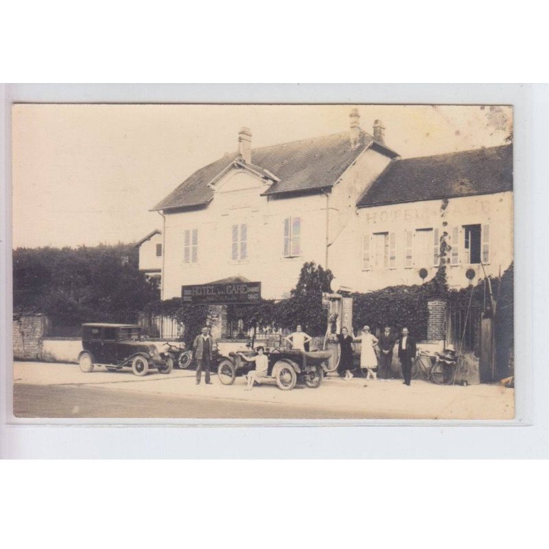 PONT DE PANY: hotel de la gare diolot, note, voitures, vélo - très bon état