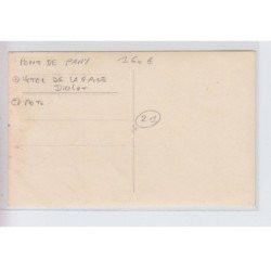 PONT DE PANY: hotel de la gare diolot, note, voitures, vélo - très bon état