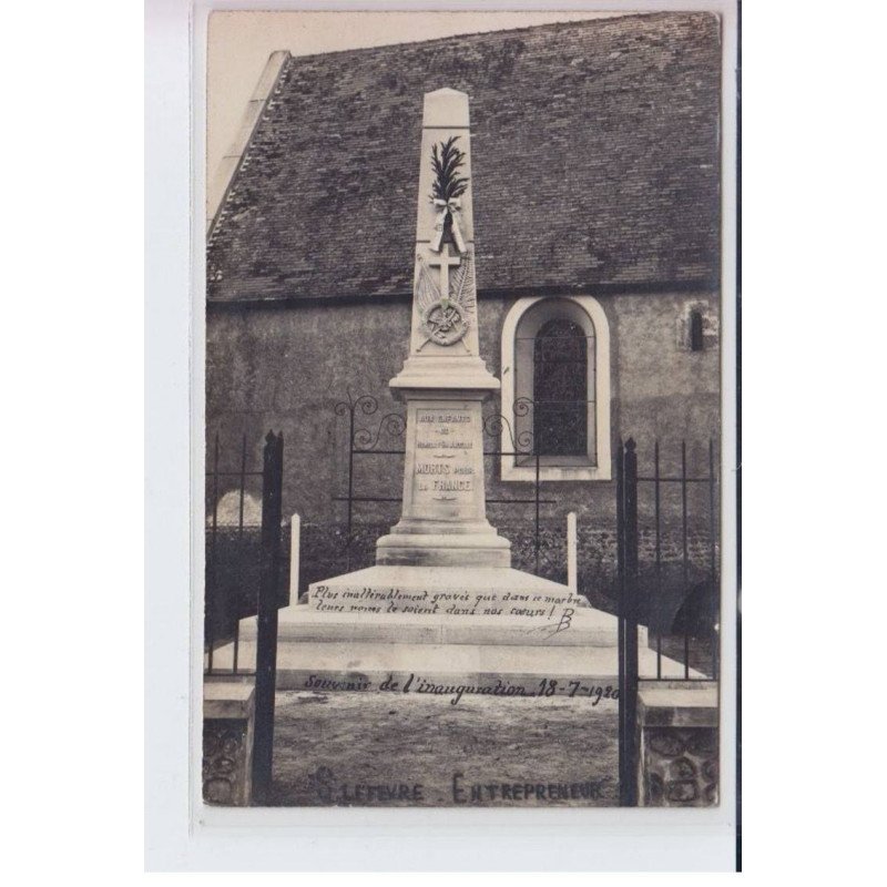 ROMILLY-sur-ANDELLE: monument aux enfants morts - très bon état
