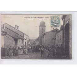 FONTAINE-les-CLERVAL: fruitière, personnages - très bon état
