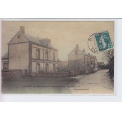 GOURNAY-le-GUERIN: mairie et rue de l'eglise - très bon état