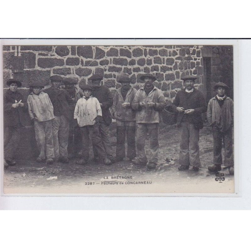 CONCARNEAU: pêcheurs de concarneau, mtil - très bon état