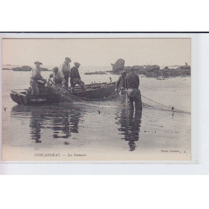 CONCARNEAU: les senneurs - très bon état