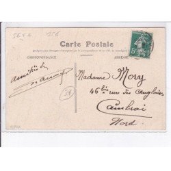 SETE (cette): séchage des filets - très bon état