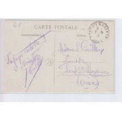 SAINT-HIPPOLYTE: postes telegraphes, le bureau de poste, vélo, chien - très bon état