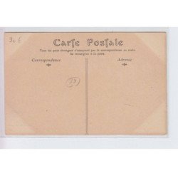 ANDELOT-en-MONTAGNE: la gare du P.L.M, une locomotive du chemin de fer, train - très bon état