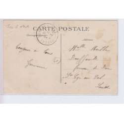 SAINT-LAURENT-des-EAUX: nouvelle gare des tramways électriques - état