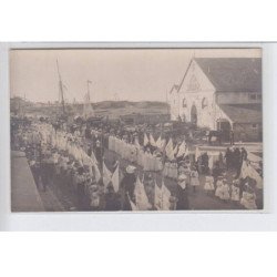 LE CROISIC: procession 1907, attelages - très bon état