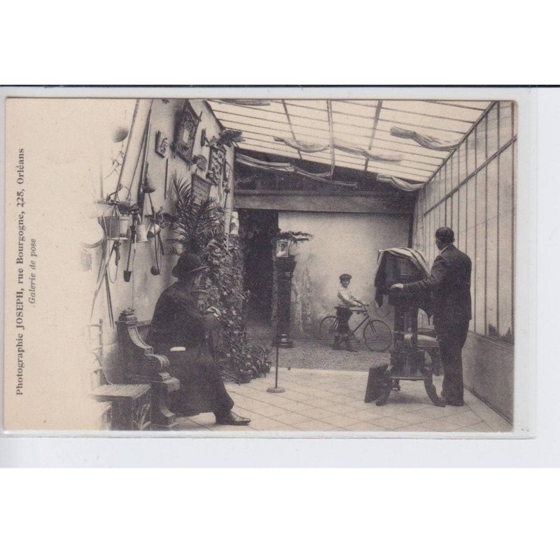 ORLEANS: photographie joseph rue bourgogne, 225 galerie de pose - très bon état