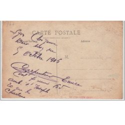 LYON : carte photo d'une remise de médaille militaire en 1916 - bon état (éraflures au verso)