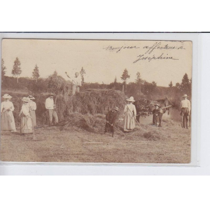 LOT et GARONNE: fenaison, agriculture - très bon état