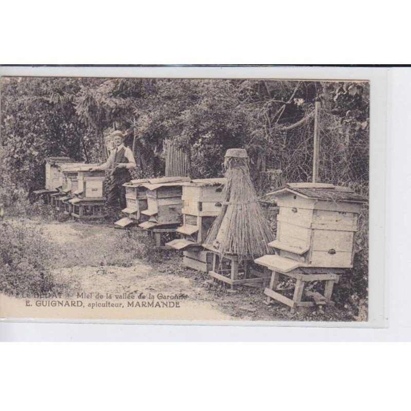 LE BEDAT: miel de la vallée de la garonne E. Guignard apiculteur marmande - très bon état
