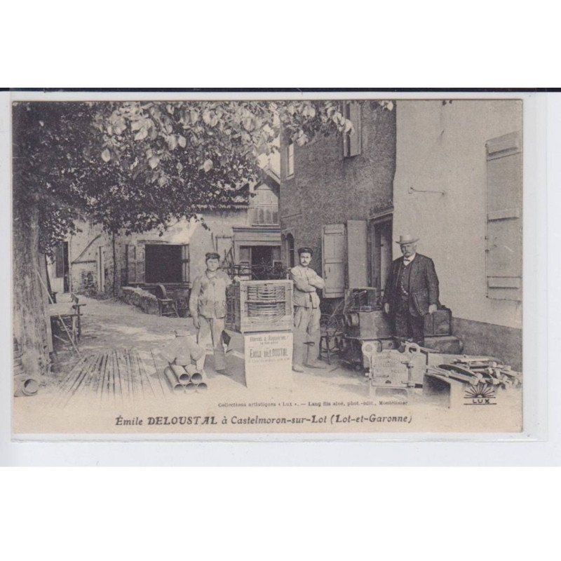 CASTELMORONT-sur-LOT: émile deloustal - très bon état CASTELMORONT-sur-LOT: émile deloustal - très bon état