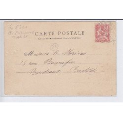 AGEN: coiffure et produit du pays, prune d'agen Ve tirage, publicité targe - état