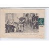 VILLEREAL: rue de l'eglise et un coin du marché aux prunes - très bon état