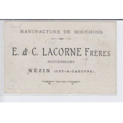 MEZIN: fabrique de bouchons E. et C. Lacorne frères, les machines à tourner les bouchons - très bon état