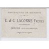 MEZIN: fabrique de bouchons E. et C. Lacorne frères, les machines à tourner les bouchons - très bon état