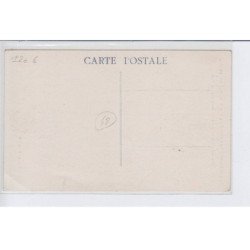 LA BASTIDE-SAINT-LAURENT-les-BAINS: hotel ranc pension famille enfants à leurs joyeux ébats dans le parc - très bon état