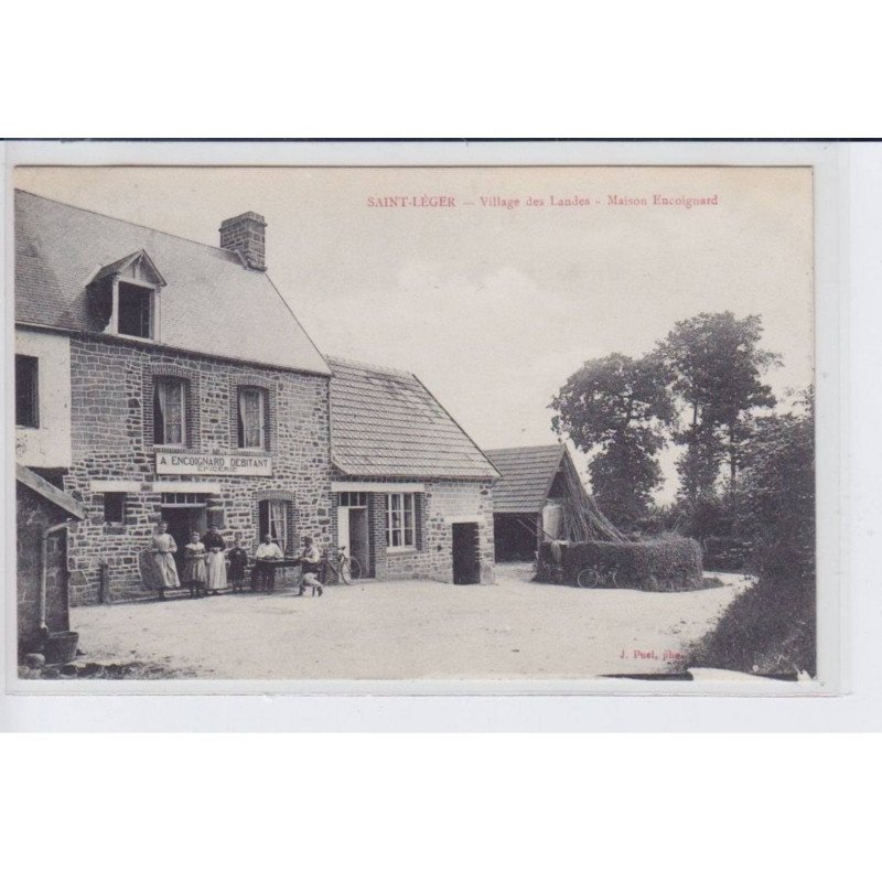 SAINT-LEGER: village des landes, maison encoignard - très bon état