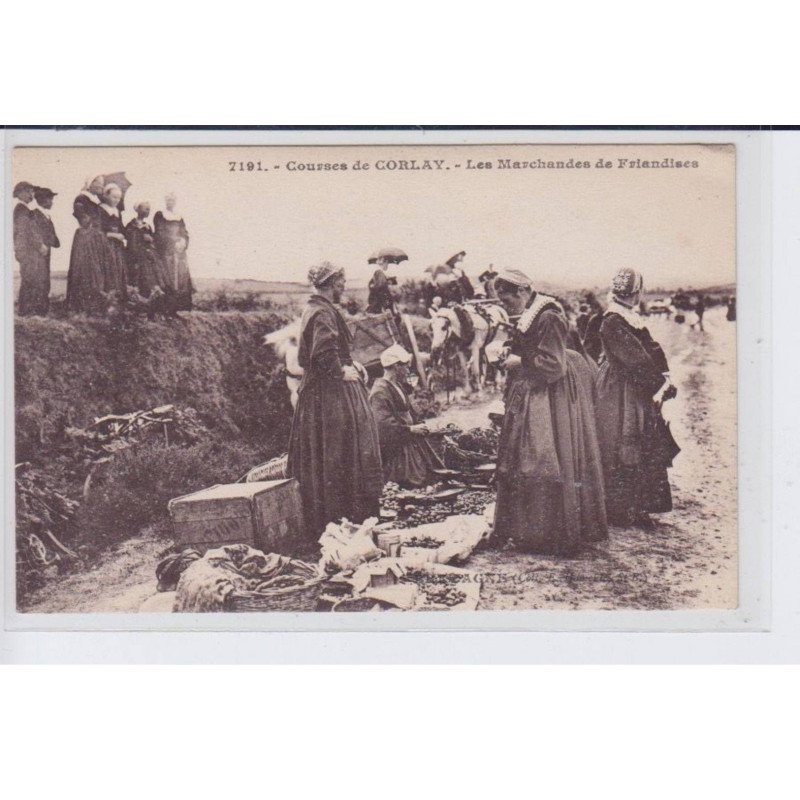 CORLAY: les marchandes de friandises - très bon état
