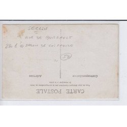 SECLIN: rue de burgault, salon de coiffure, dellevallée - très bon état