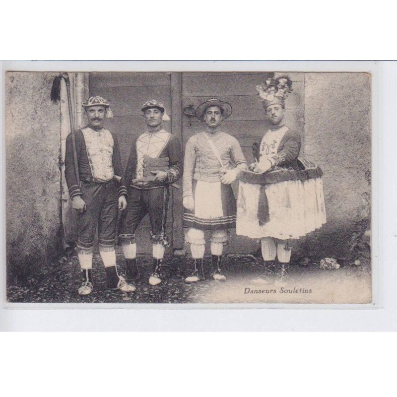 PYRENEES-ATLANTIQUES : danseurs souletins - très bon état