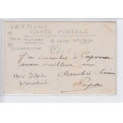 HAUTES PYRENEES: 2CPA photo montage, Henri Delpech, surréalisme - très bon état