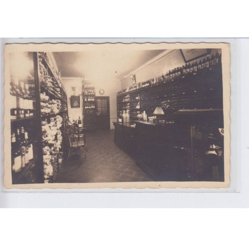 PERPIGNAN: photo glaser, interieur de caviste, alcool - très bon état