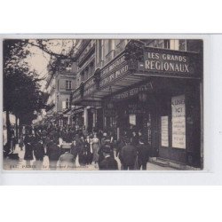 PARIS: le boulevard poissonnière, les grands régionaux, 75010 - très bon état