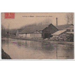 ENVIRONS DE CLAYE : scierie du pont de la Rosée - Très bon état