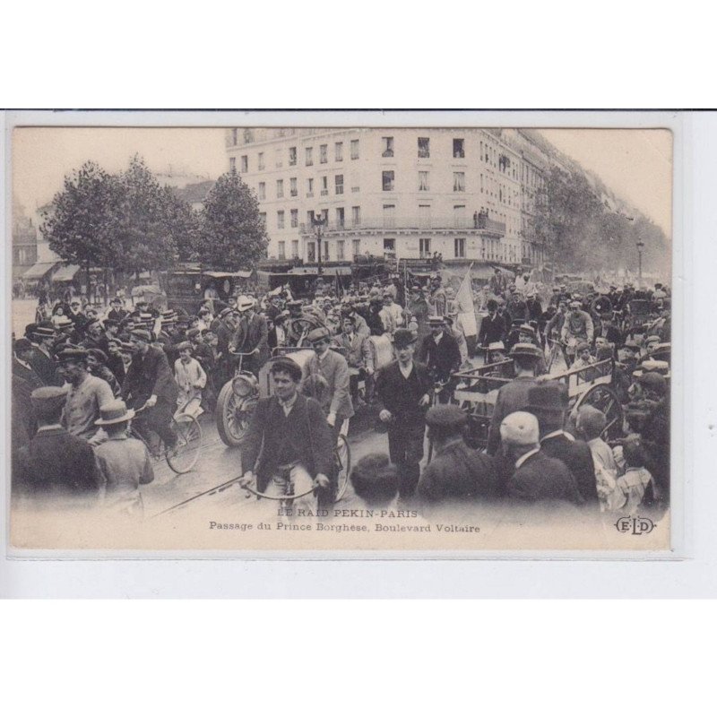 PARIS: le raid pékin paris, passage du prince borghèse, boulevard voltaire, 75011 - état