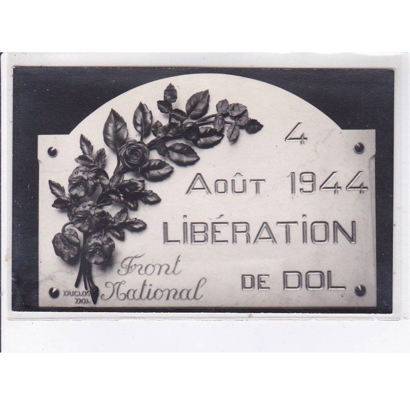 DOL: 4 août 1944, front national - très bon état