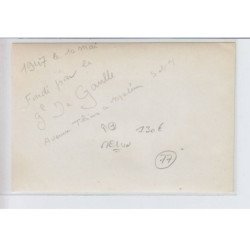 MELUN: rassemblement du peuple francais, 1947 le 10 mai fondé par le G. De Gaulle, avenue thiers, R.P.F - très bon état