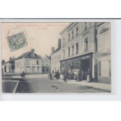 VOULX: l'hôtel de l'orvanne et la mairie, écuries remises - très bon état