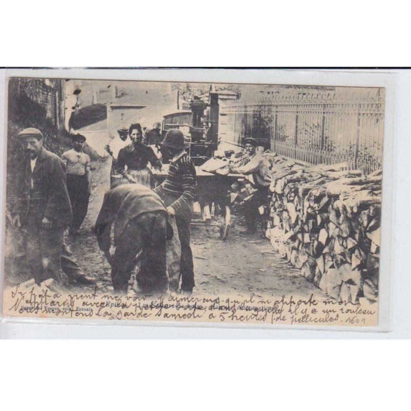 EPINAL: les scieurs de bois, scieuse automatique - très bon état EPINAL: les scieurs de bois, scieuse automatique - très bon état