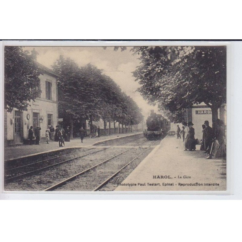 HAROL: la gare, train - très bon état